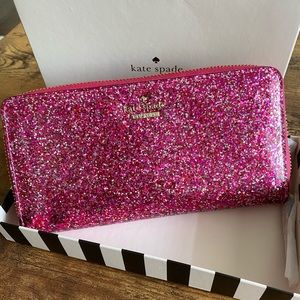 Kate Spade Glitter Bug Lacey Wallet